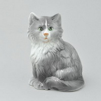 Кот ангорский серый Кот ангорский серый