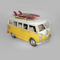 Декоративная модель ретро-автомобиля " VW DELUXE MICROBUS CHAMELEON" 1964 Декоративная модель ретро-автомобиля " VW DELUXE MICROBUS CHAMELEON" 1964