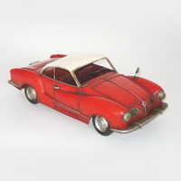 Декоративная модель ретро-автомобиля "BMW 507 " 1955, красный Декоративная модель ретро-автомобиля "BMW 507 " 1955, красный