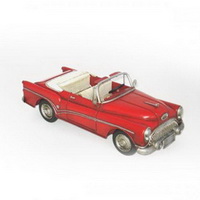 Декоративная модель ретро-автомобиля "Ford Convertible" 1950, красный Декоративная модель ретро-автомобиля "Ford Convertible" 1950, красный
