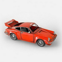 Декоративная модель ретро-автомобиля "PORSCHE SPEEDSTER " , 1955, красный Декоративная модель ретро-автомобиля "PORSCHE SPEEDSTER " , 1955, красный