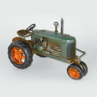 Декоративная модель трактора "John Deer" 1934 г., синий Декоративная модель трактора "John Deer" 1934 г., синий