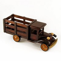 Модель машины, ручная работа, дерево, коричневый, 30 см Модель машины, ручная работа, дерево, коричневый, 30 см