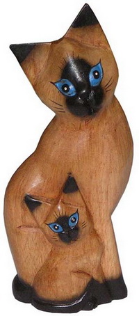 Кошка с катенком Кошка с катенком